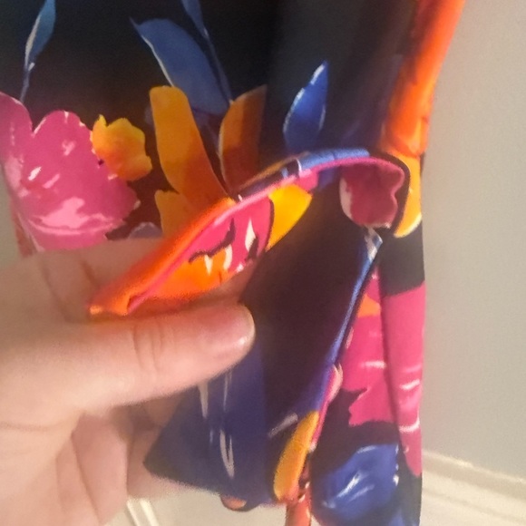 Maxine of Hollywood One-Piece Swimsuit – Tropical Floral Print, Size 16 - Picture 2 of 8